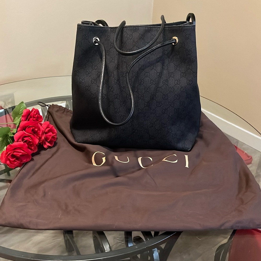 🌺🌸Gucci canvas bag🌺🌸
